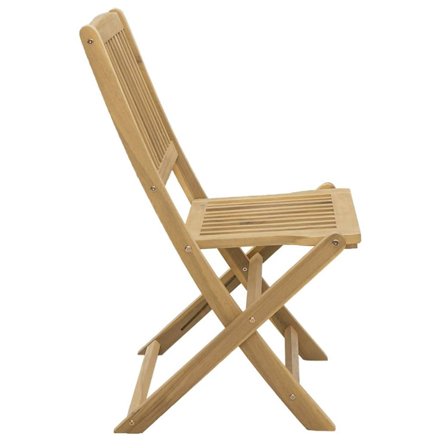 Tuinstoelen Inklapbaar 57X49X90 Cm Massief Acaciahout 4