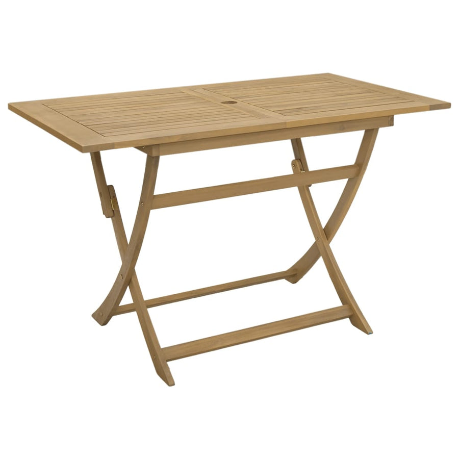 Tuintafel Inklapbaar Massief Acaciahout 120 x 70 x 75 cm