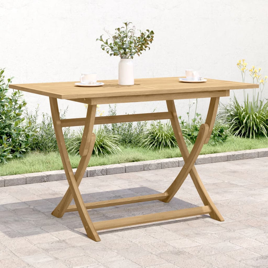 Tuintafel Inklapbaar Massief Acaciahout 120 x 70 x 75 cm