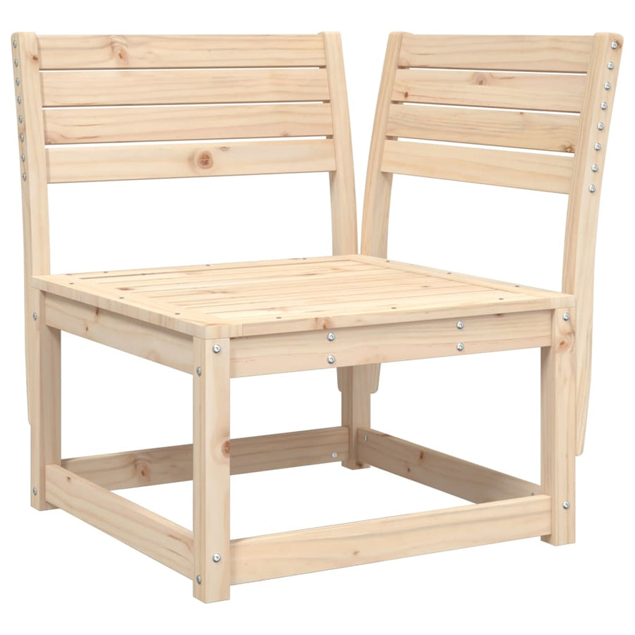 Tuinhoekbank 73X73X78 Cm Massief Grenenhout