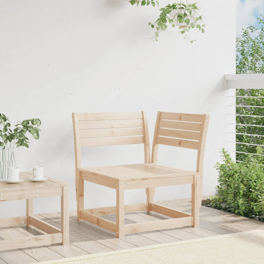 Tuinhoekbank 73X73X78 Cm Massief Grenenhout