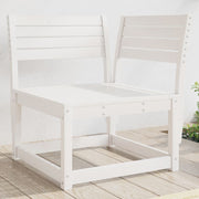 Garden Corner Sofa 73x73x78 cm Solid Pinewood White