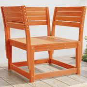 Tuinstoel massief grenenhout 83x73x78 cm wasbruin