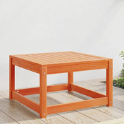 Voetenbank massief grenenhout wasbruin 63.5x63.5x38 cm