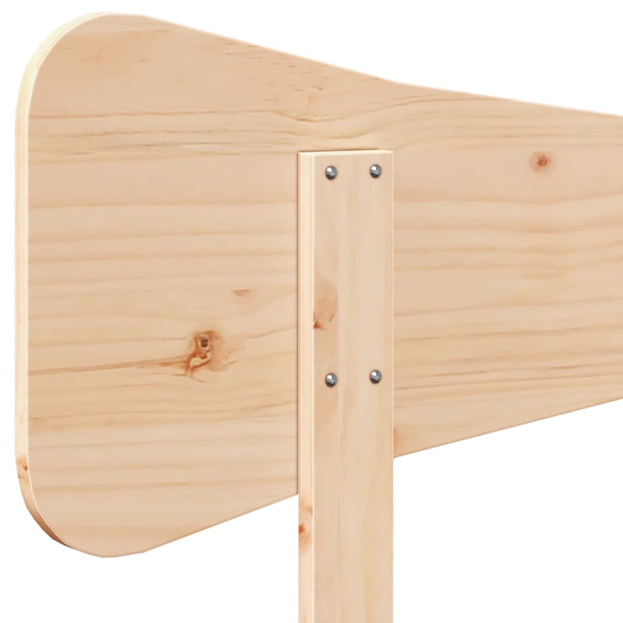 Hoofdbord 200 Cm Massief Grenenhout