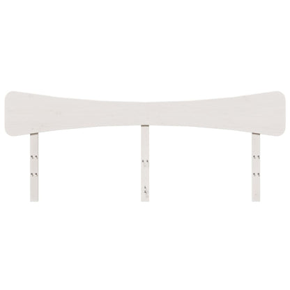 Hoofdbord 200 cm massief grenenhout wit