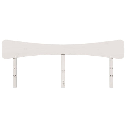 Hoofdbord 180 cm massief grenenhout wit