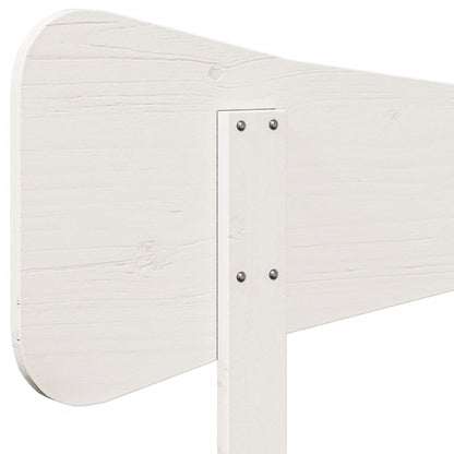 Hoofdbord 180 cm massief grenenhout wit