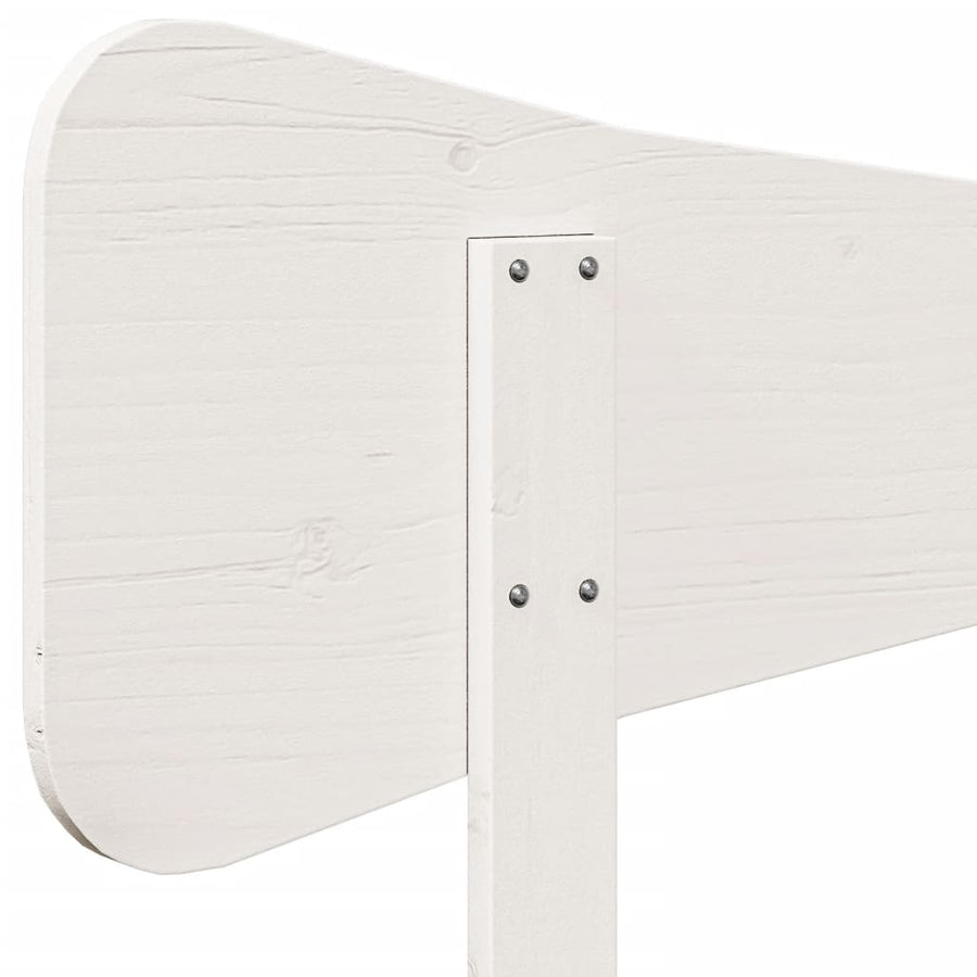 Hoofdbord 180 cm massief grenenhout wit