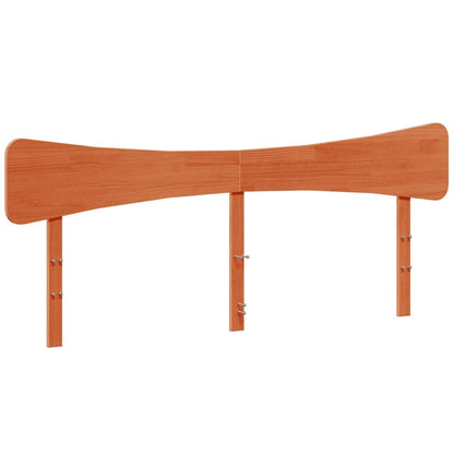 Hoofdbord 180 cm massief grenenhout wasbruin