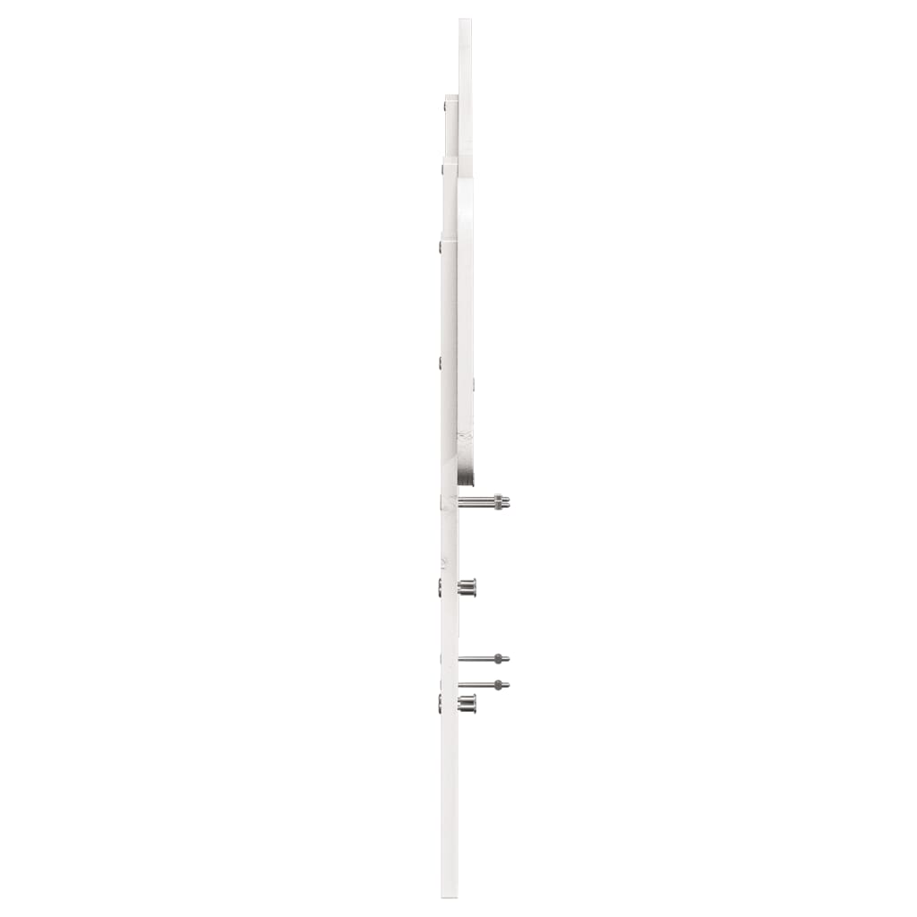 Hoofdbord 160 cm massief grenenhout wit