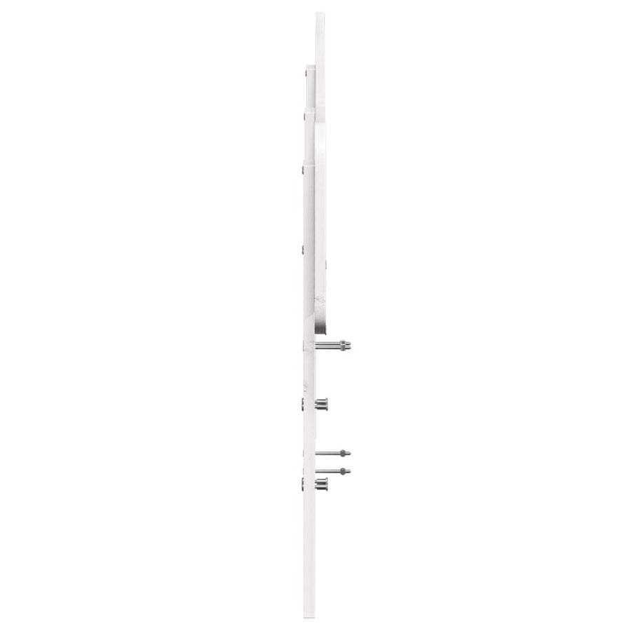 Hoofdbord 160 cm massief grenenhout wit
