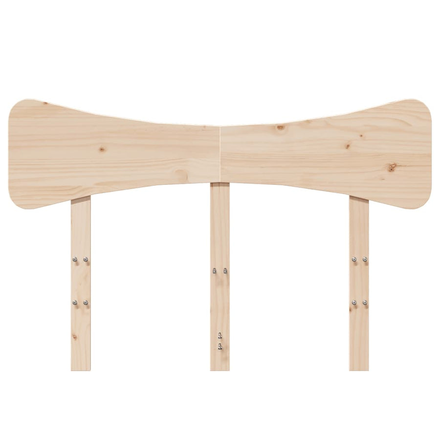 Hoofdbord 135 Cm Massief Grenenhout