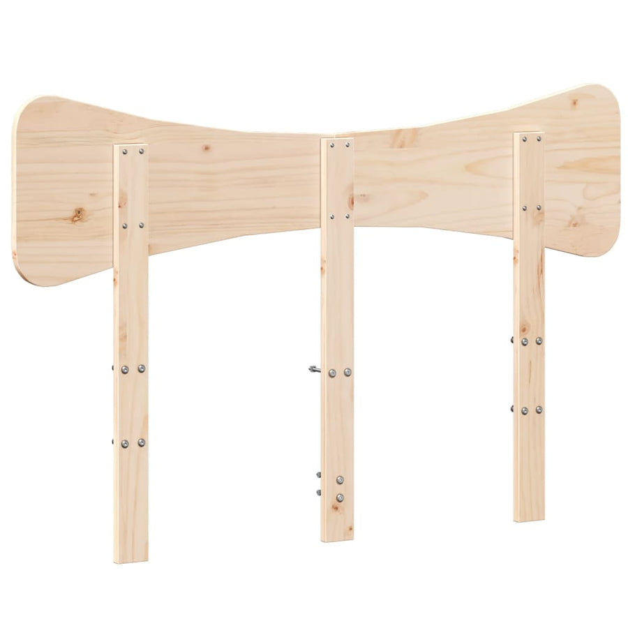 Hoofdbord 135 Cm Massief Grenenhout