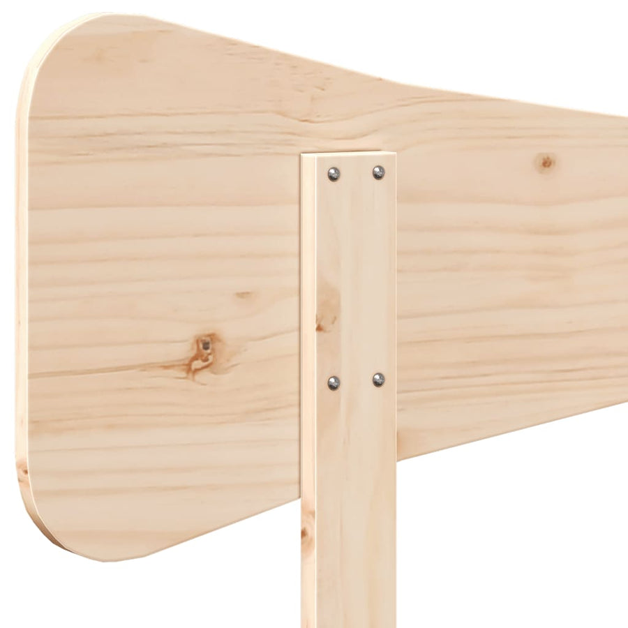 Hoofdbord 135 Cm Massief Grenenhout