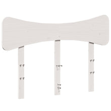 Hoofdbord 135 cm massief grenenhout wit