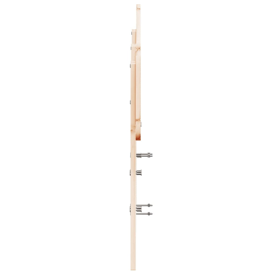 Hoofdbord 120 Cm Massief Grenenhout