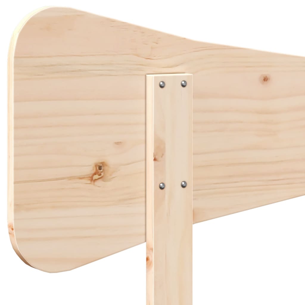 Hoofdbord 120 Cm Massief Grenenhout