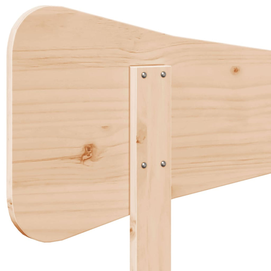 Hoofdbord 100 cm massief grenenhout