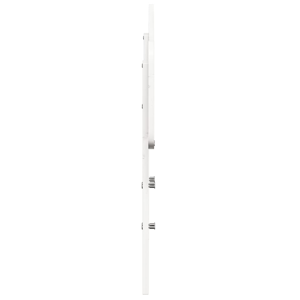 Hoofdbord 100 cm massief grenenhout wit