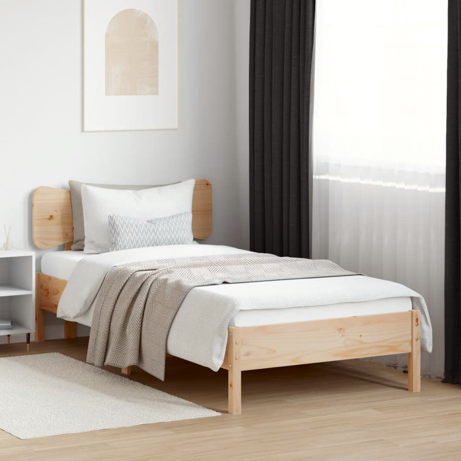 Hoofdbord Massief Grenenhout 90 cm