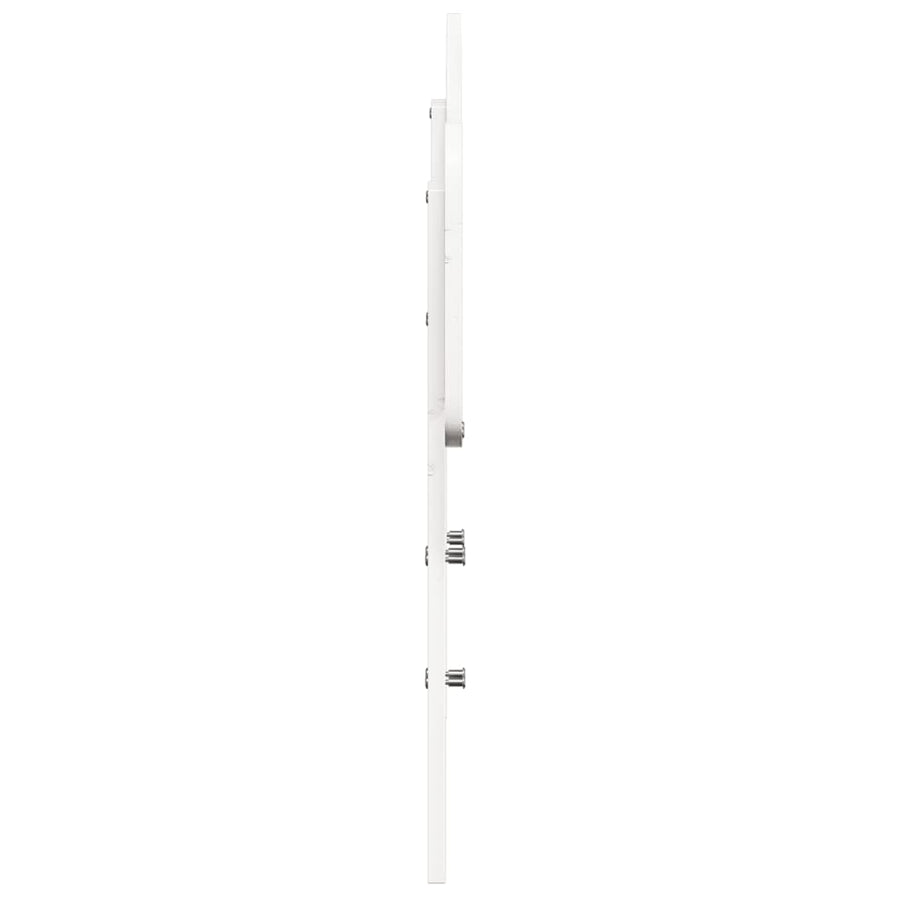 Hoofdbord 90 cm massief grenenhout wit