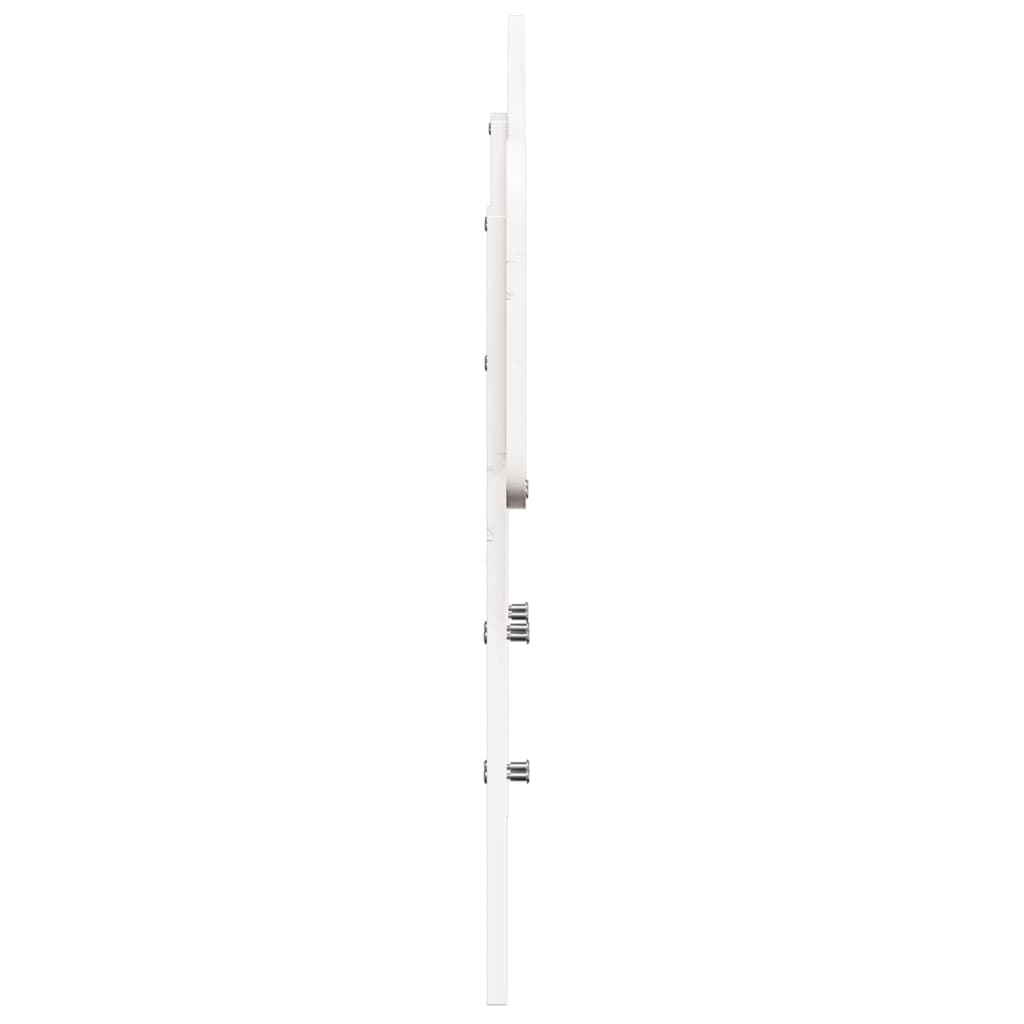 Hoofdbord 75 cm massief grenenhout wit