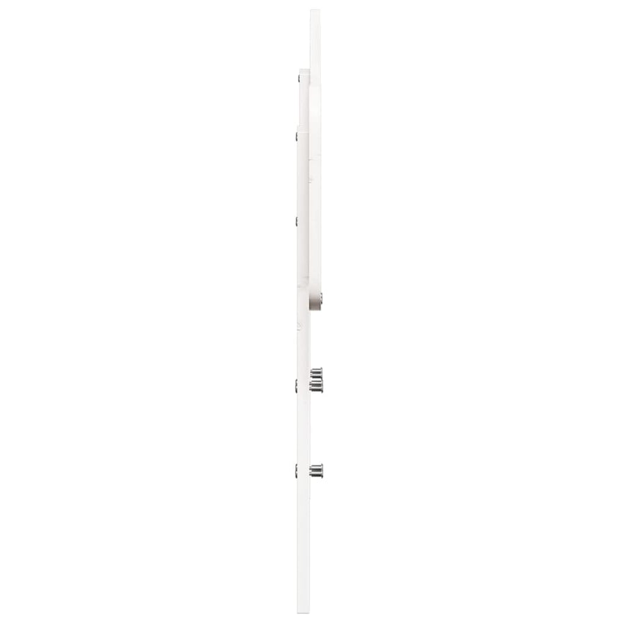 Hoofdbord 75 cm massief grenenhout wit