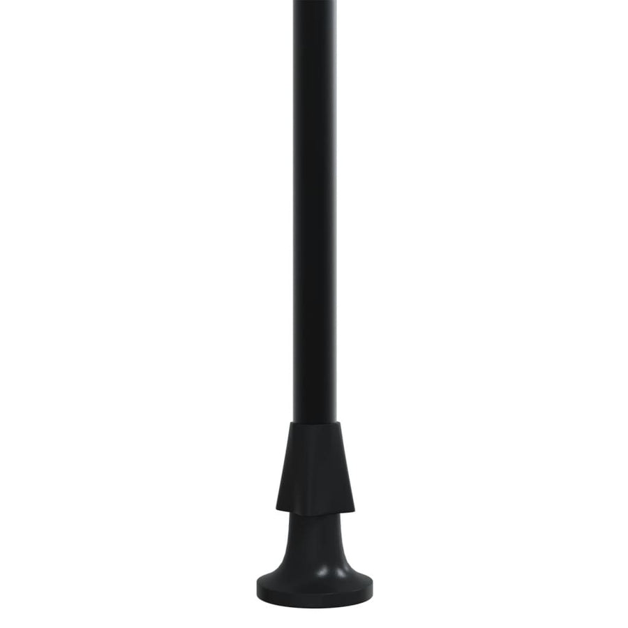Luifel uittrekbaar 300x150 cm stof en staal crèmekleurig