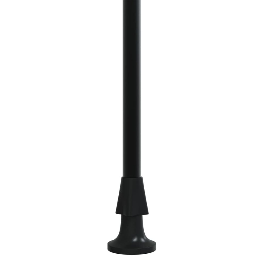 Luifel uittrekbaar 350x150 cm stof en staal crèmekleurig
