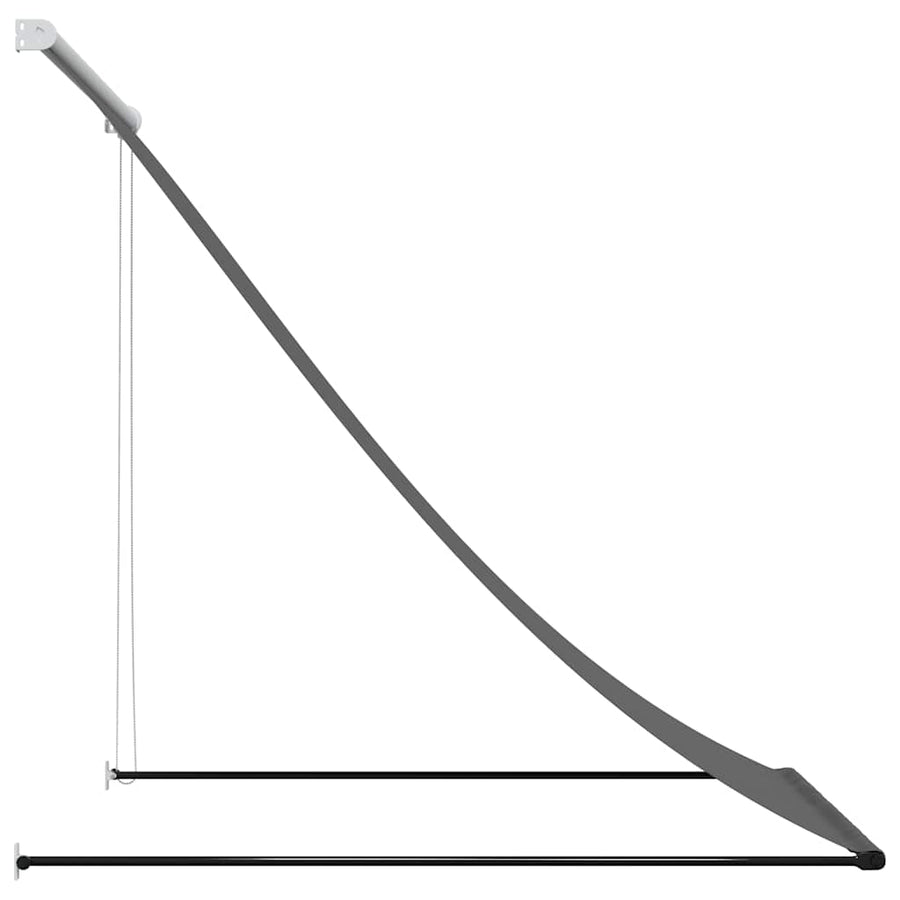 Luifel Uittrekbaar Stof En Staal Kleurig 100 x 150 cm
