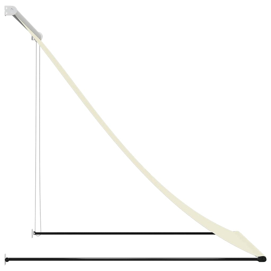 Luifel Uittrekbaar Stof En Staal Kleurig 100 x 150 cm
