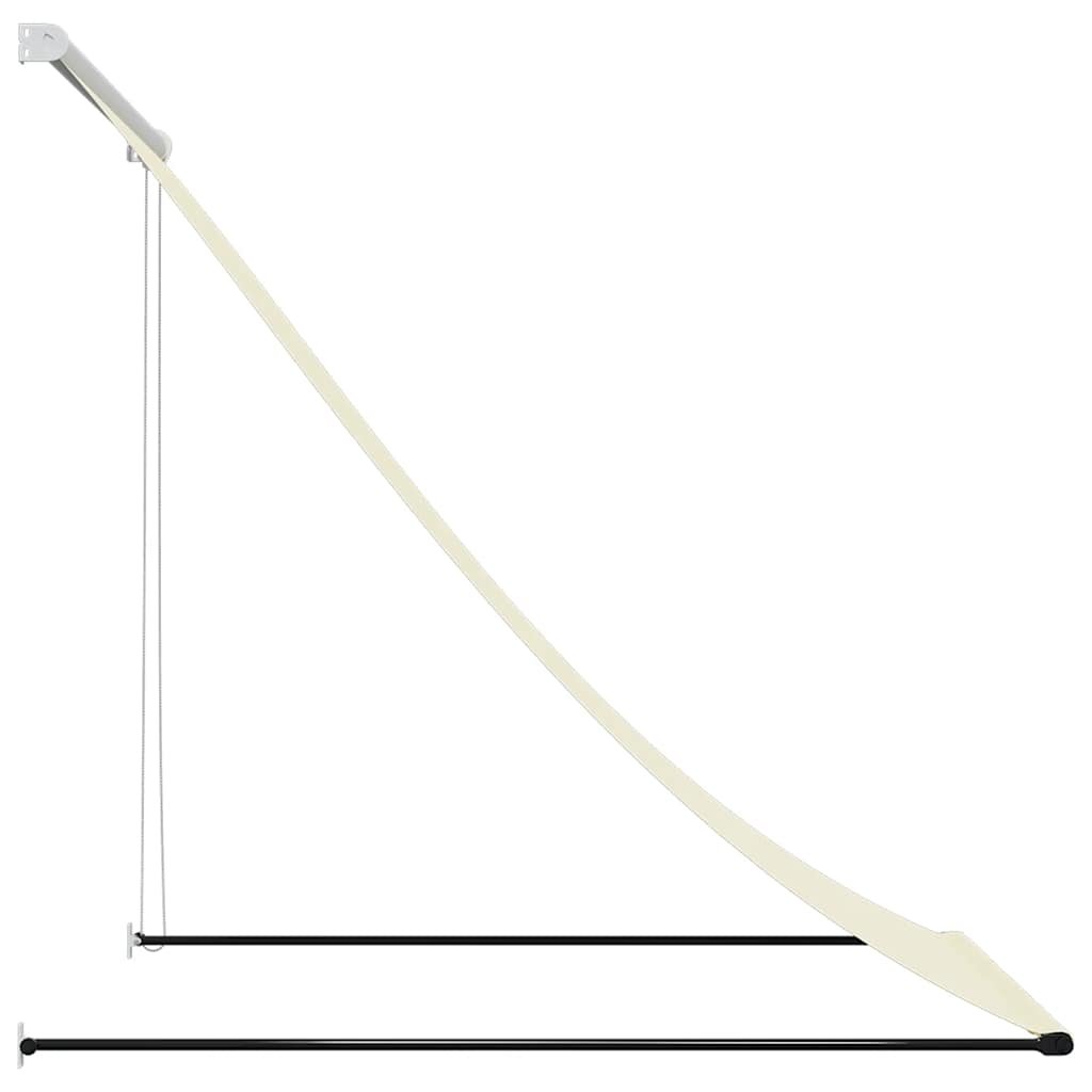 Luifel Uittrekbaar Stof En Staal Kleurig 150 x 150 cm