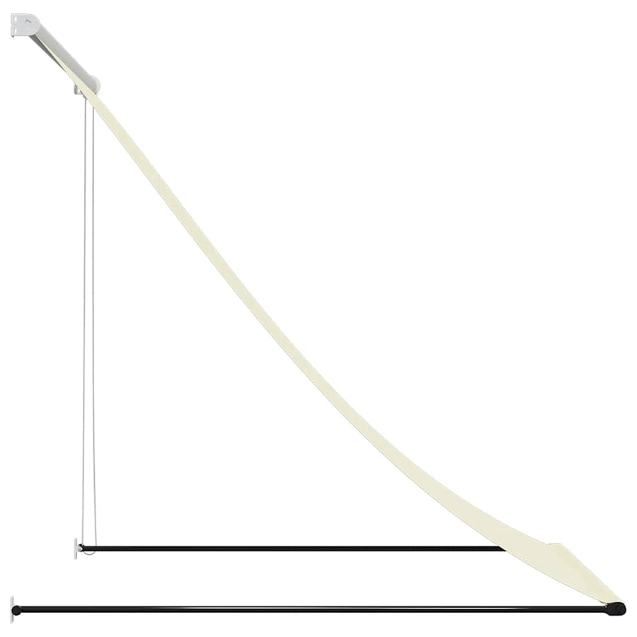 Luifel Uittrekbaar Stof En Staal Kleurig 150 x 150 cm