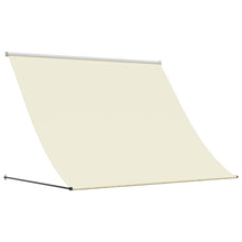 Luifel Uittrekbaar 250X150 Cm Stof En Staal Crèmekleurig Donkerbruin