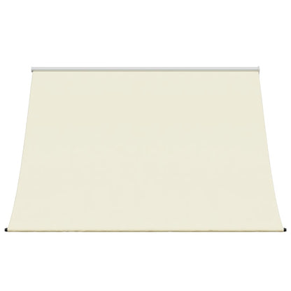 Luifel Uittrekbaar 250X150 Cm Stof En Staal Crèmekleurig Donkerbruin