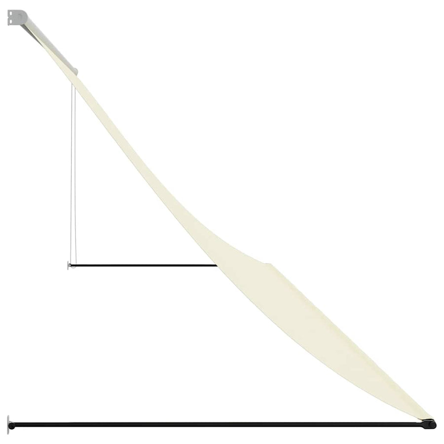 Luifel Uittrekbaar Stof En Staal Kleurig 400 x 150 cm