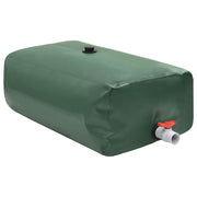 Watertank opvouwbaar 1000L PVC groen 150x120x50 cm