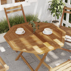 Octagonal tabletop 90x90x2.5 cm solid teak wood