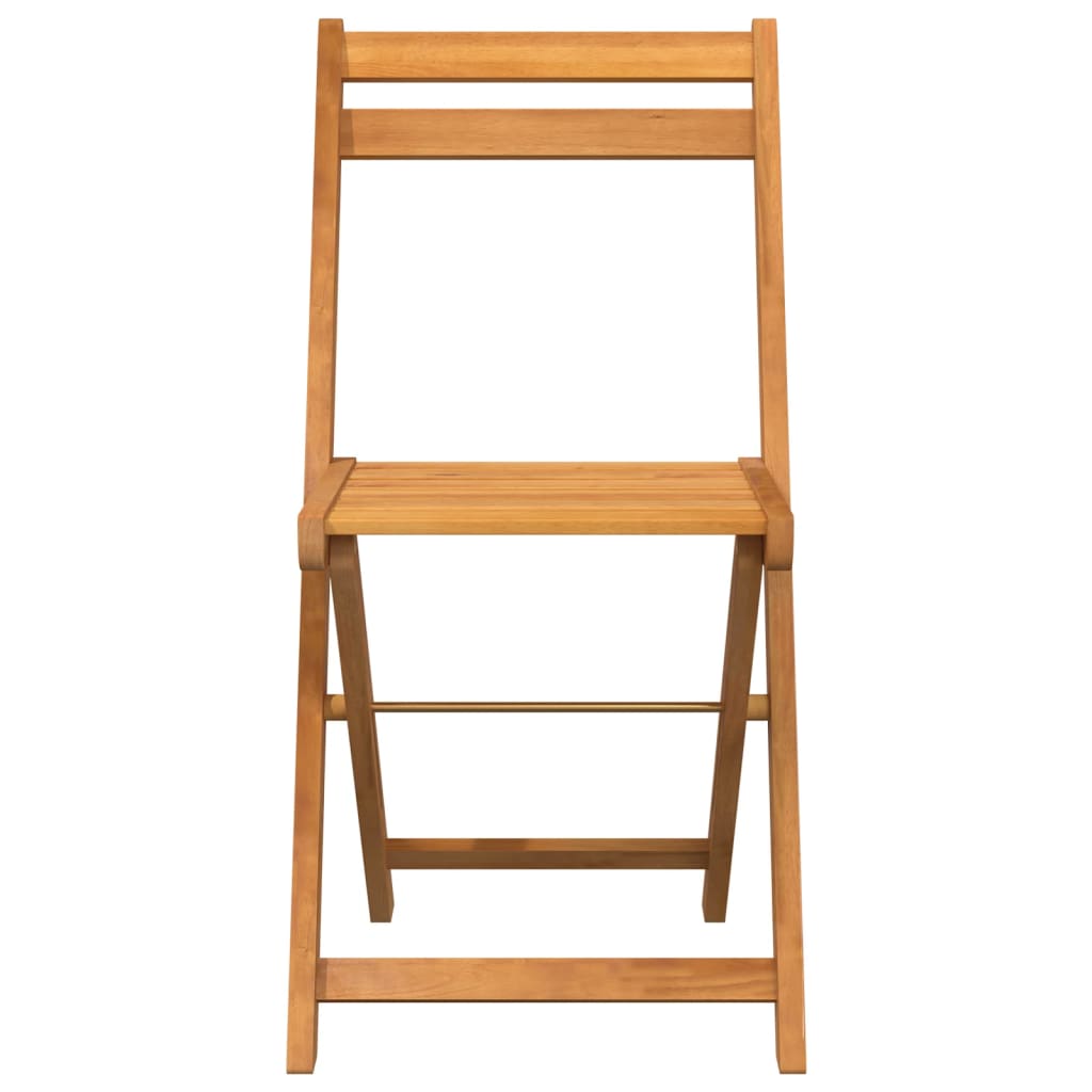 Bistrostoelen Inklapbaar Massief Acaciahout 4