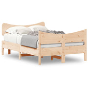 Bedframe massief grenenhout 120x190 cm