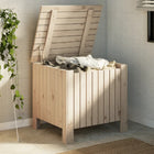 Storage box with lid RANA 60x49x54 cm solid pine wood