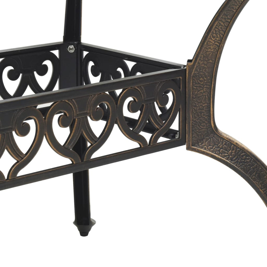 5-Delige Tuinset Gegoten Aluminium Kleurig 4