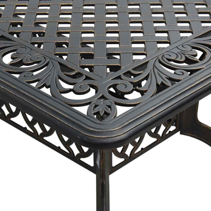 5-Delige Tuinset Gegoten Aluminium Kleurig 4