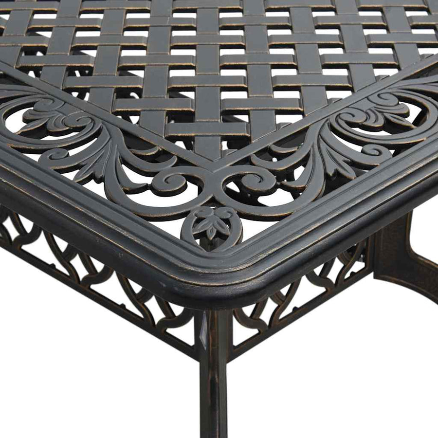 5-Delige Tuinset Gegoten Aluminium Kleurig 4