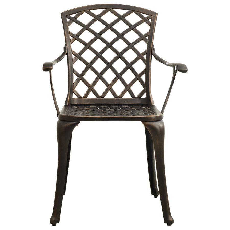 Tuinstoelen Gietaluminium Kleurig Brons