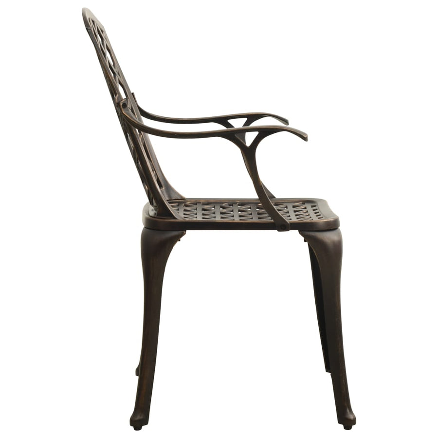 Tuinstoelen Gietaluminium Kleurig Brons