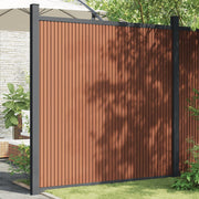 Schuttingpaneel 180x186 cm HKC bruin