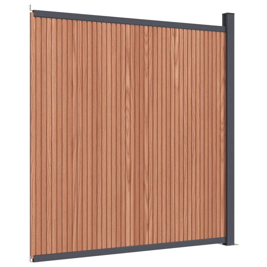 Schuttingpaneel 173X186 Cm Hkc Bruin
