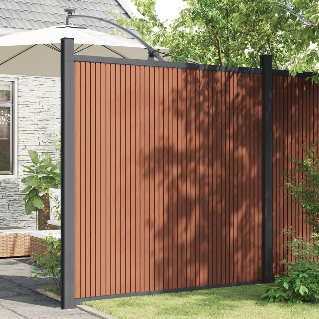 Schuttingpaneel 173X186 Cm Hkc Bruin